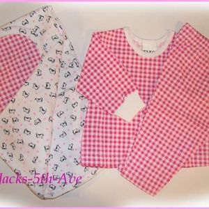 EIO Boutique 12Mo Girl PJs Blanket Set NEW Pink